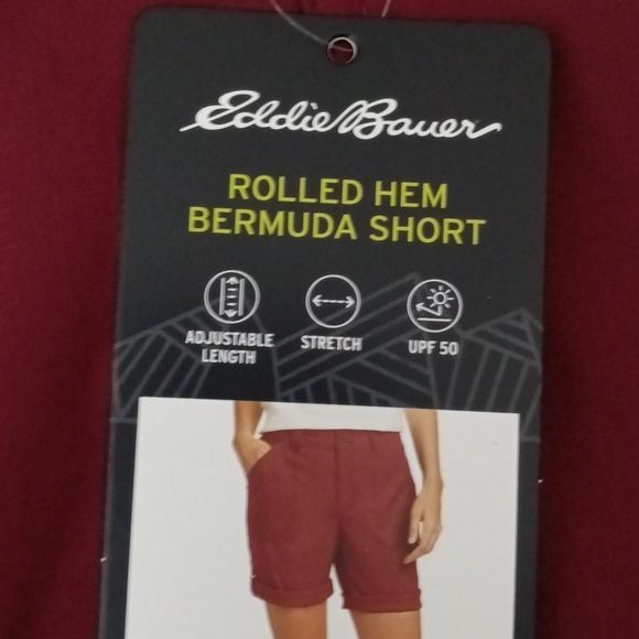 Eddie Bauer Roll Hem Bermuda Short - Picture 6 of 9